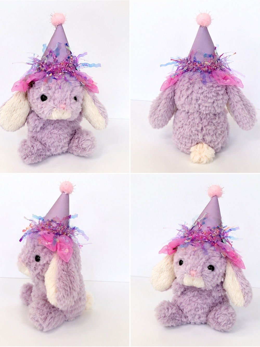 Tiny Sprinkle Party Bunny Plush